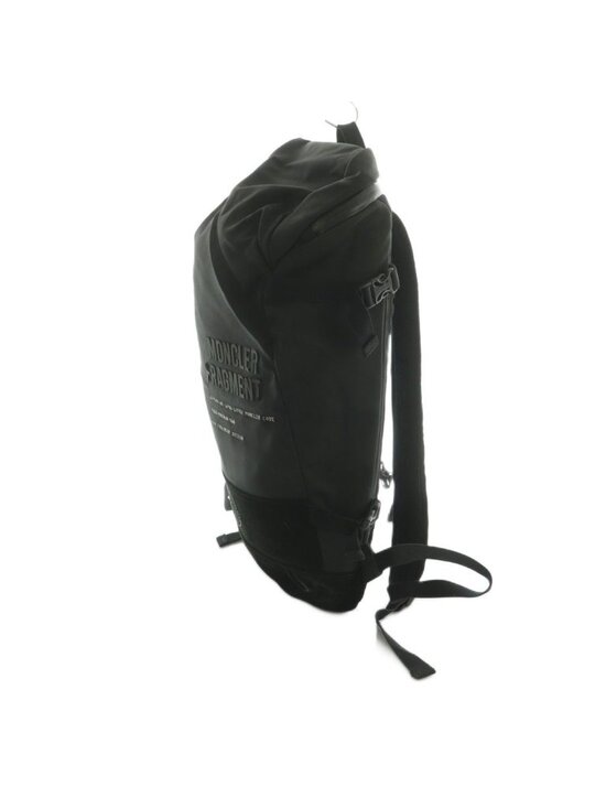 Moncler Cles Genius Fragment Hiroshi Fujiwara Sac Logo Black Backpack